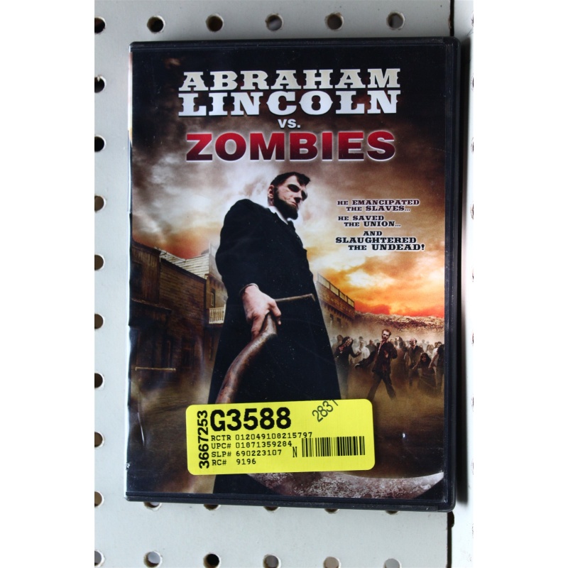 Abraham Lincoln Vs. Zombies DVD:1684