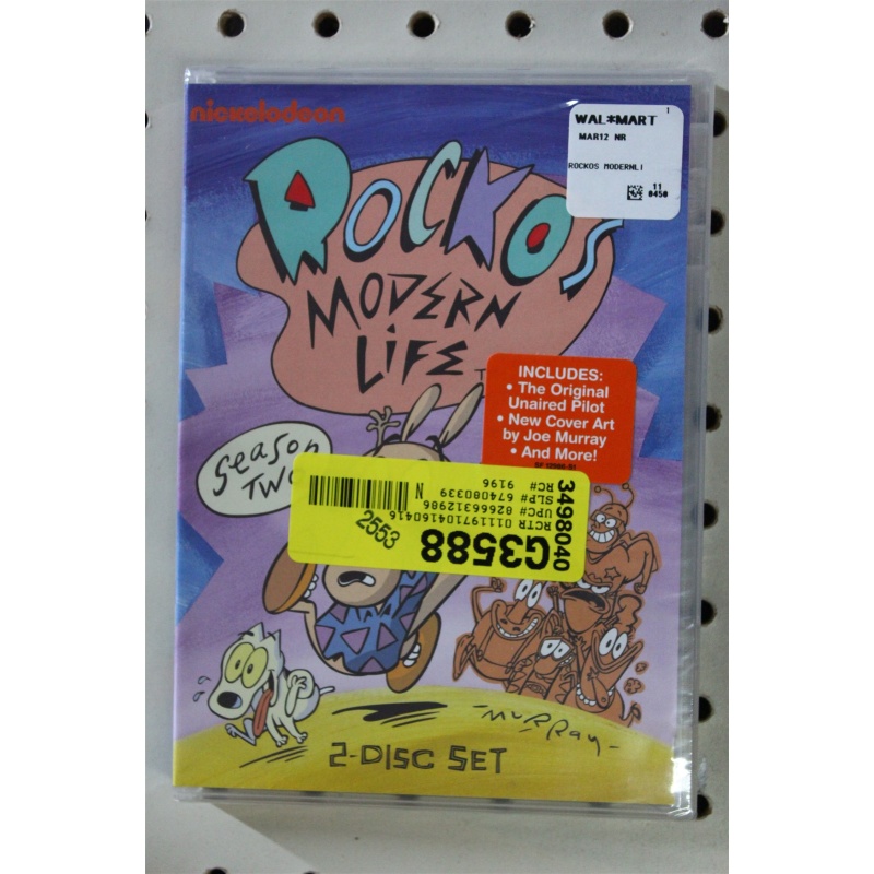 182: DVD Rockos Modern Life: Season 2 