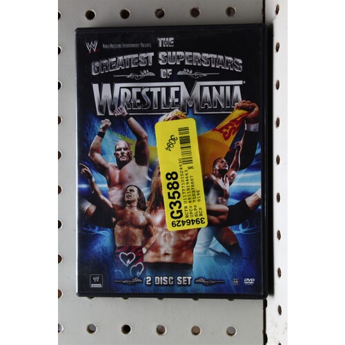 Wwe: The Greatest Superstars Of Wrestlemania DVD:1814