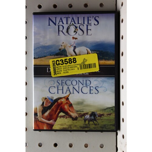 Horse Lovers Triple Feature: Second Chances / Healed By Grace /  DVD:1836