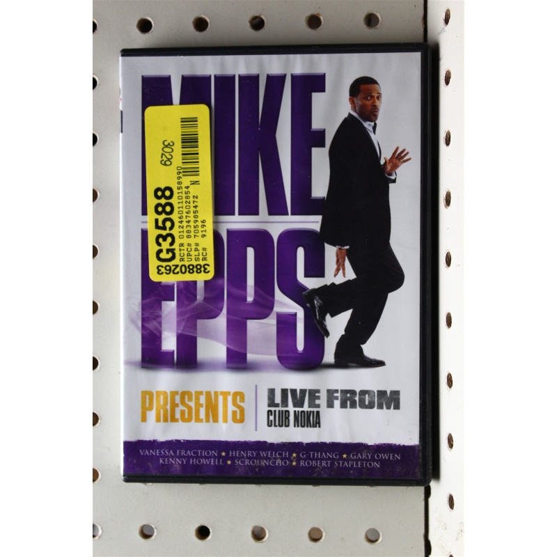 Mike Epps Presents: Live From The Club Nokia DVD:1862