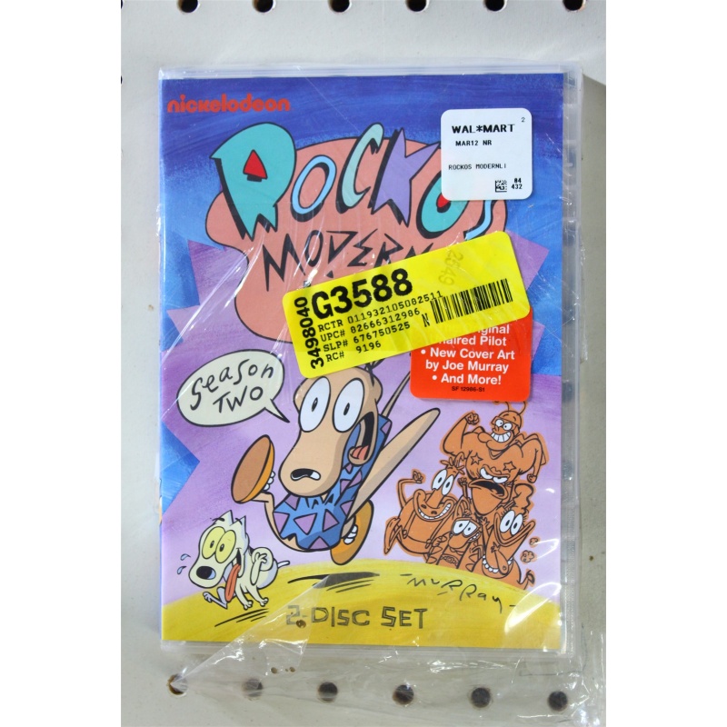 210: DVD Rockos Modern Life: Season 2 