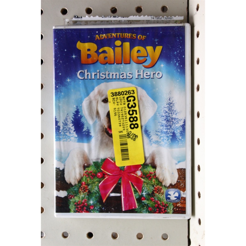 Adventures Of Bailey: Christmas Hero DVD:2031