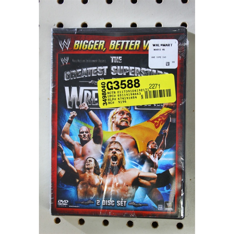 228: DVD Wwe: The Greatest Superstars Of Wrestlemania 