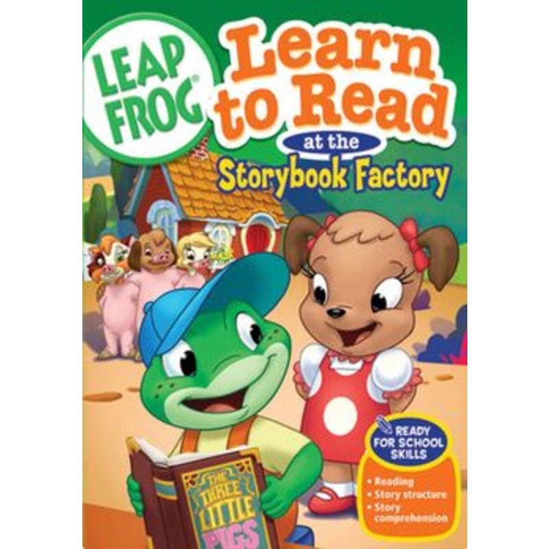 2451: DVD Leapfrog: Learn To Read At The Storybook Factory 