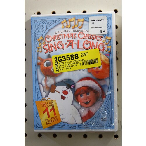 259: DVD Original Tv Christmas Classics Sing-A-Long 