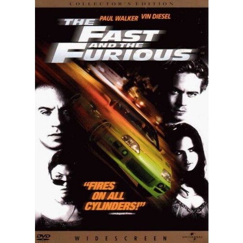 2825: DVD The Fast And The Furious 