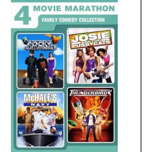 2936: DVD 4 Movie Marathon: Family Comedy Collection: Adventure 