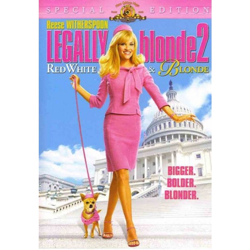 3153: DVD Legally Blonde 2: Red, White & Blonde 