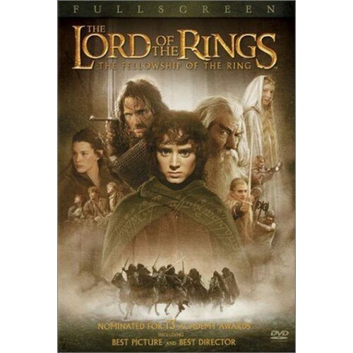 3196: DVD The Lord Of The Rings: The Fellowship Of The Ring 
