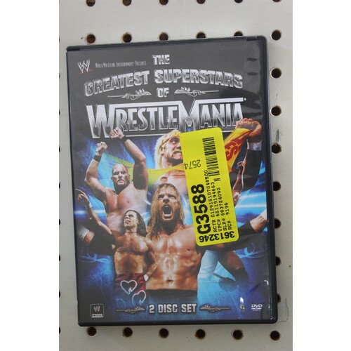Wwe: The Greatest Superstars Of Wrestlemania DVD:196