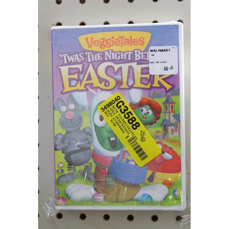 334: DVD Veggietales: Twas The Night Before Easter 