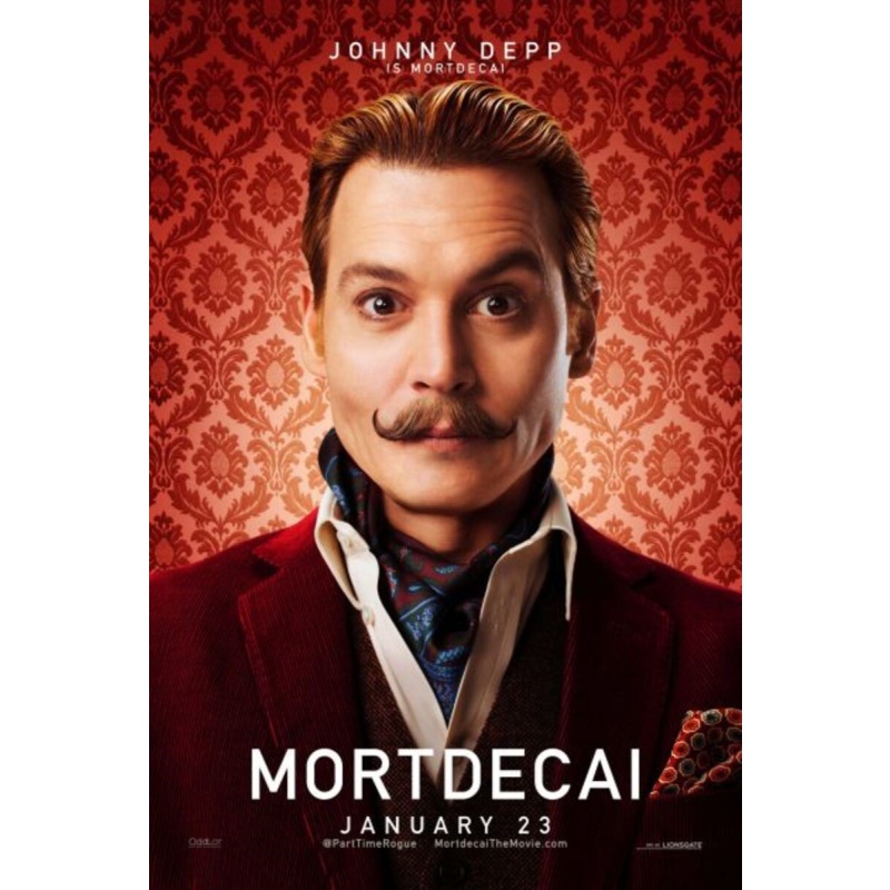 3342: DVD Mortdecai 