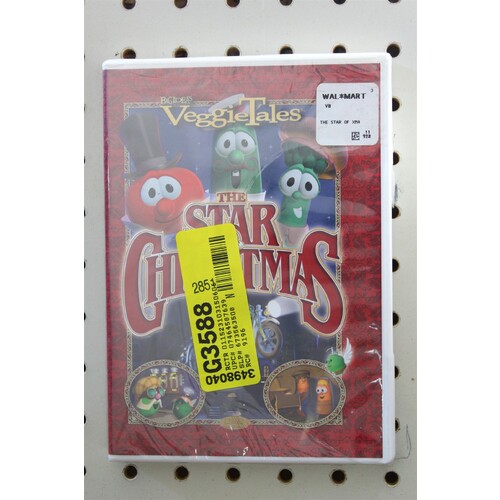 335: DVD Veggietales: The Star Of Christmas 