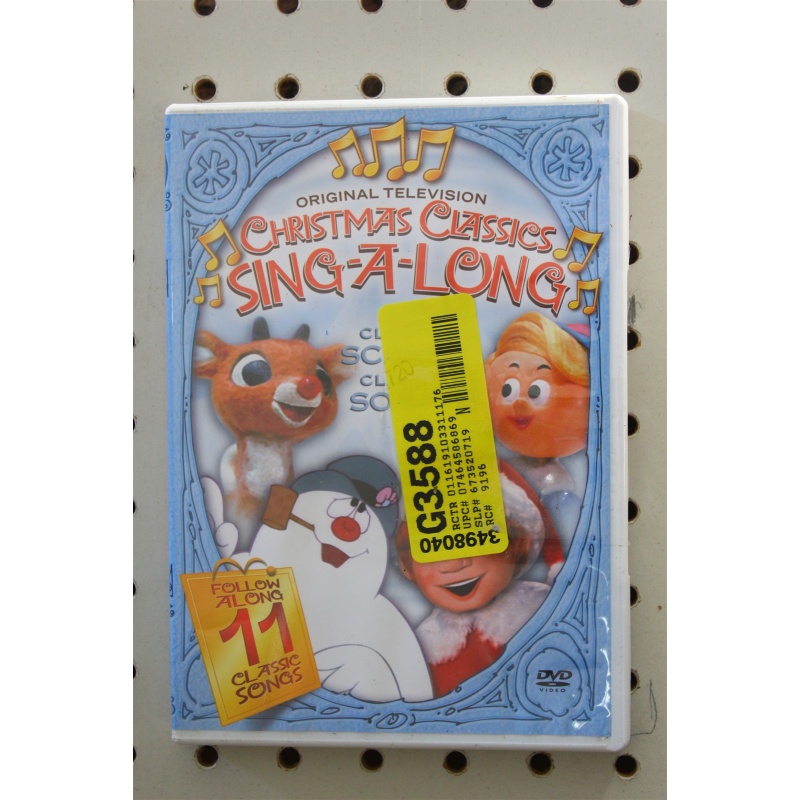 340: DVD Original Tv Christmas Classics Sing-A-Long 