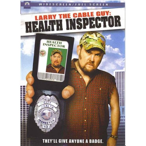 3422: DVD Larry The Cable Guy: Health Inspector 