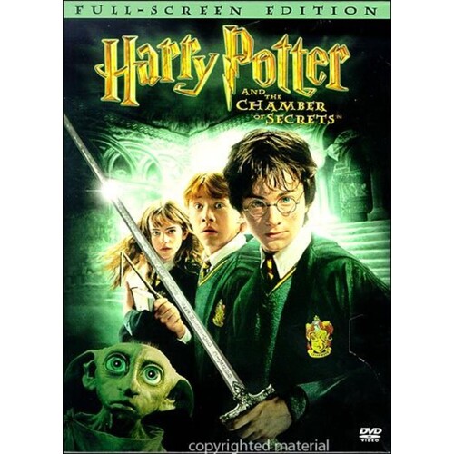 3436: DVD Harry Potter And The Chamber Of Secrets 
