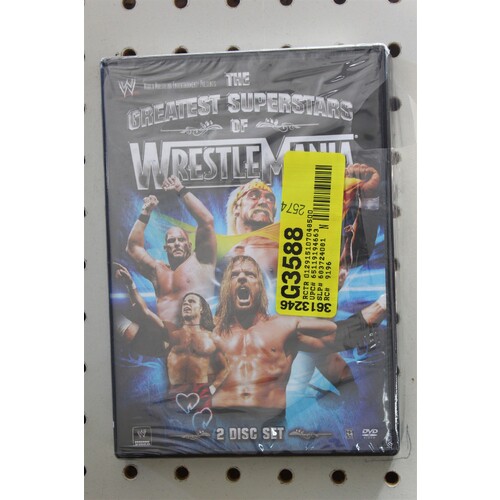 Wwe: The Greatest Superstars Of Wrestlemania DVD:218