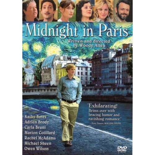 3764: DVD Midnight In Paris 