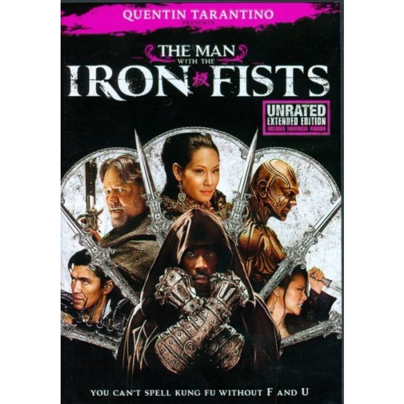 3804: DVD The Man With The Iron Fists 