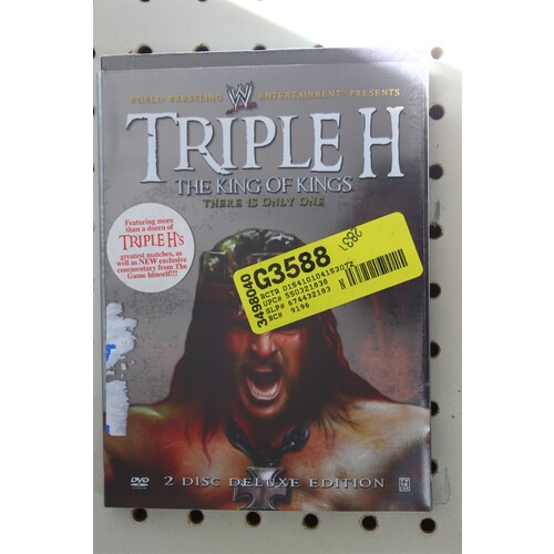 384: DVD Wwe: Triple H: The King Of Kings 