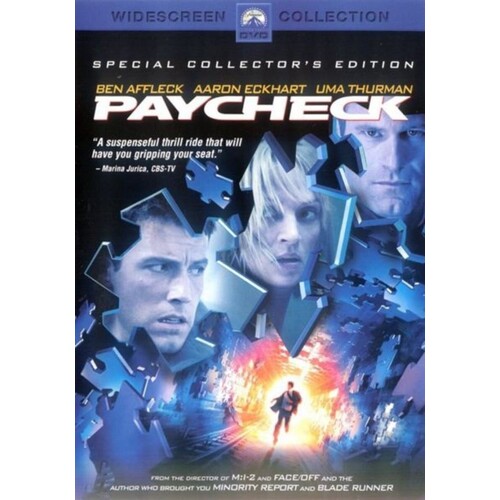 Paycheck DVD:3798