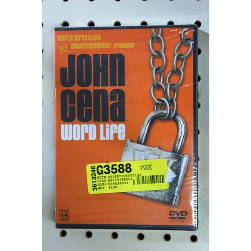 434: DVD Wwe: John Cena: Worldlife 