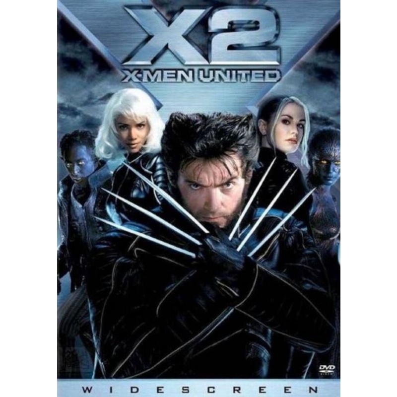 4553: DVD X2: X-Men United 
