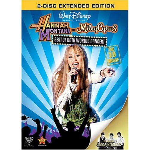 4584: DVD Hannah Montana And Miley Cyrus: Best Of Both Worlds C 