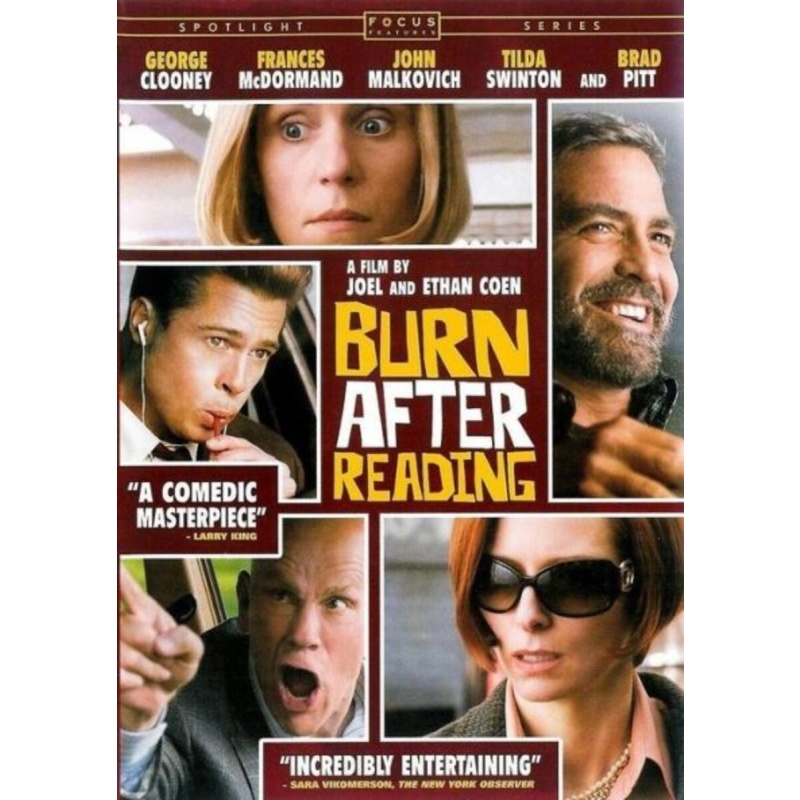 4718: DVD Burn After Reading 
