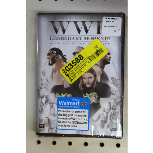 476: DVD Wwe Legendary Moments: As Chosen By Host John Cena 