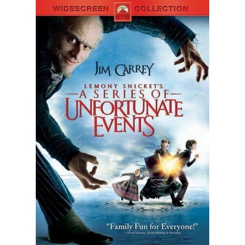 4788: DVD Lemony Snickets A Series Of Unfortunate Events 