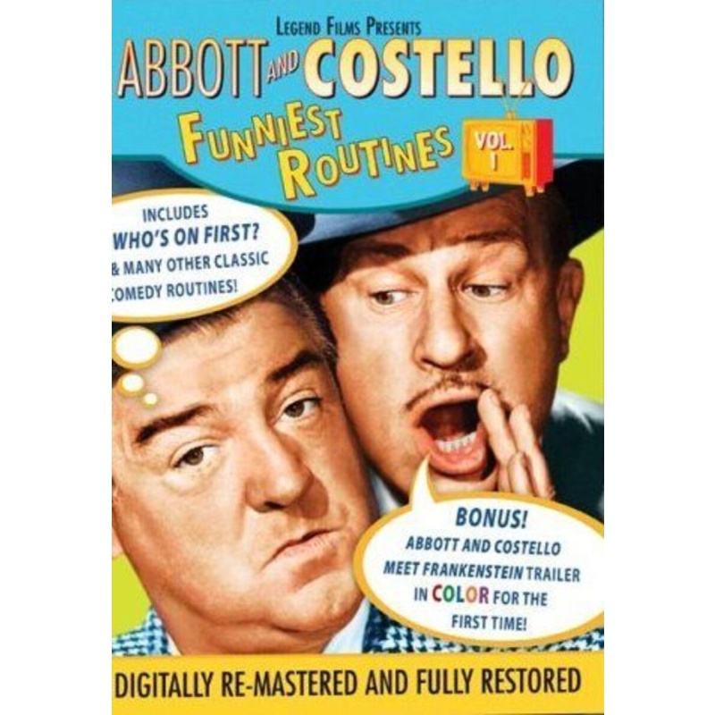 Abbott And Costello: Funniest Routines: Volume 1 DVD:4752