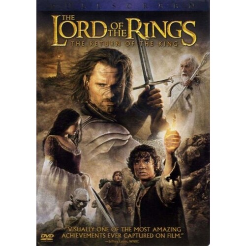 4864: DVD The Lord Of The Rings: The Return Of The King 