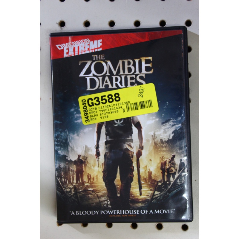 497: DVD The Zombie Diaries 