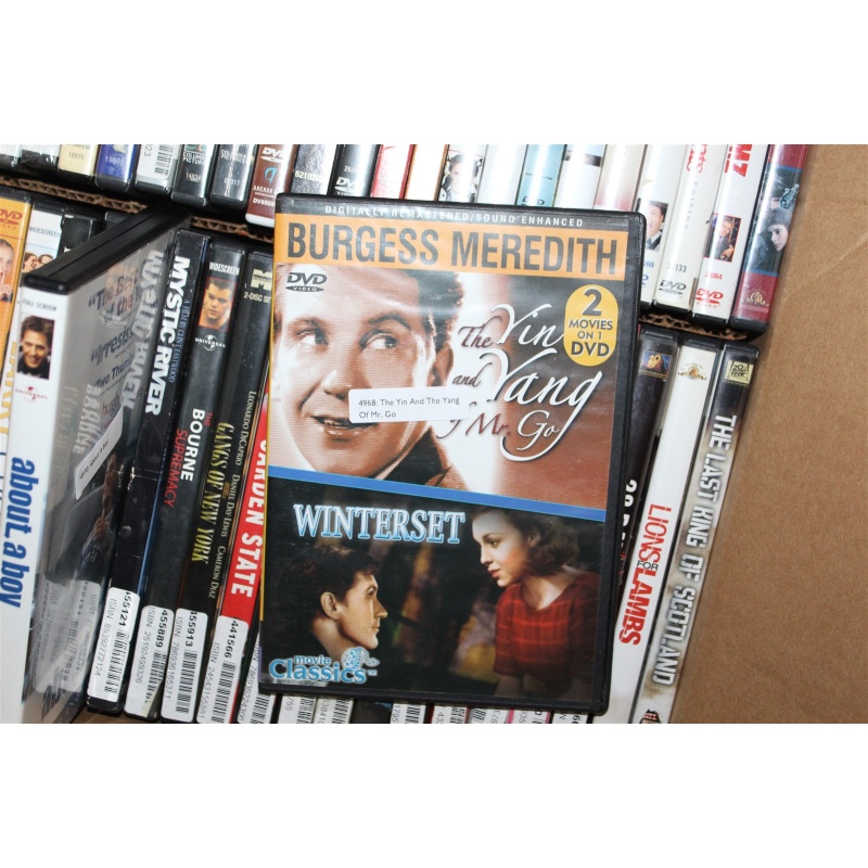 5056: DVD The Yin And The Yang Of Mr. Go 