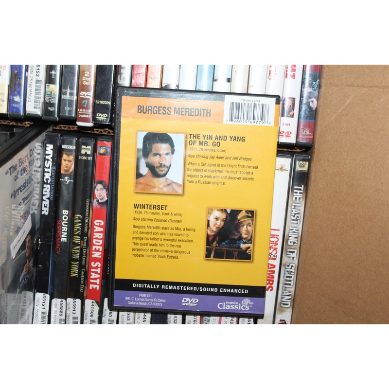 5056: DVD The Yin And The Yang Of Mr. Go 