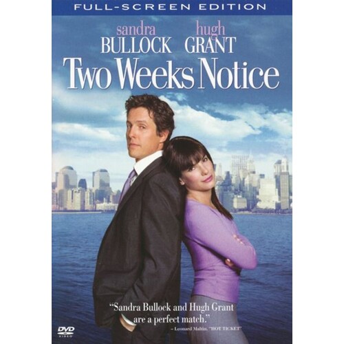 5114: DVD Two Weeks Notice 