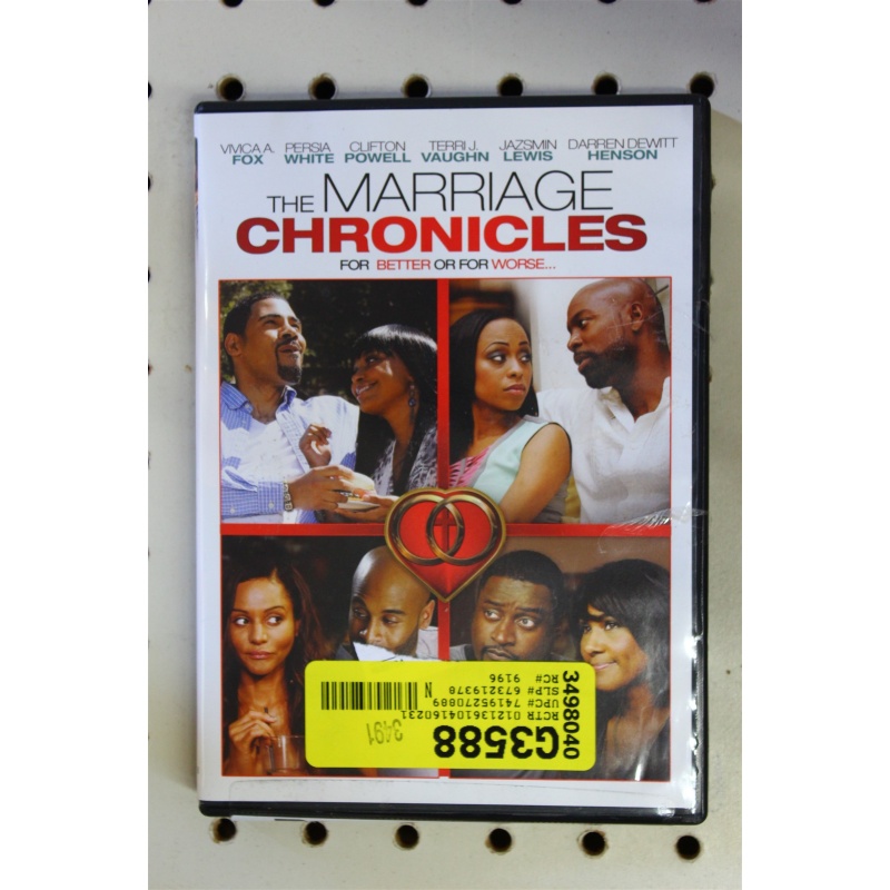 The Marriage Chronicles DVD:383