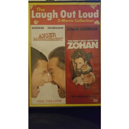 5121: DVD Anger Management / You Dont Mess With The Zohan 