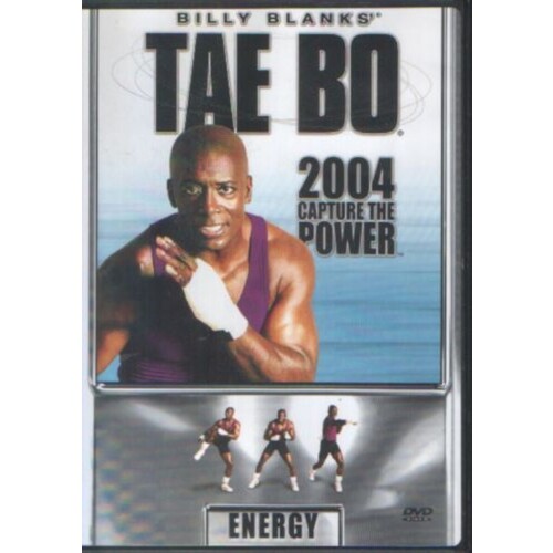 5212: DVD Billy Blanks Tae Bo 2004 Capture The Power: Energy 