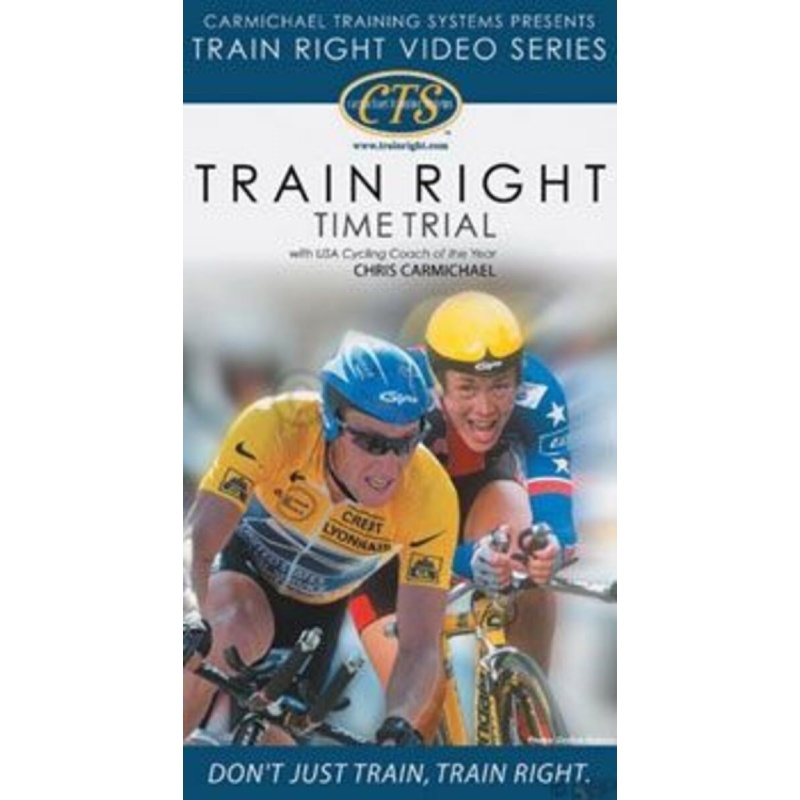 5339: DVD Carmichael Training Systems: Trainright: Time Trial 