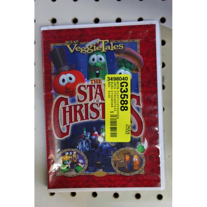 537: DVD Veggietales: The Star Of Christmas 