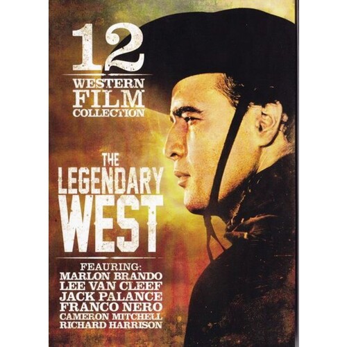 5414: DVD 12 Western Film Collection The Legendary West 