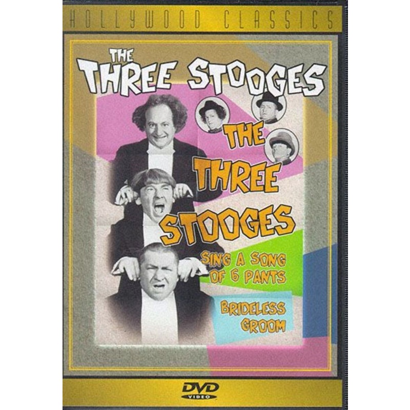 5415: DVD Three Stooges: Sing A Song Of Six Pants/ Brideless Gr 