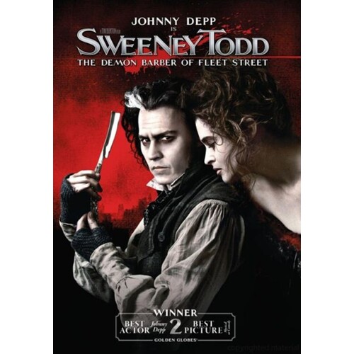 5434: DVD Sweeney Todd: The Demon Barber Of Fleet Street 