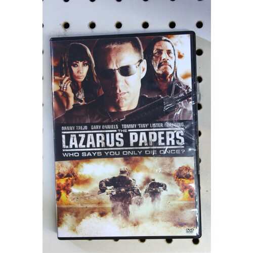 547: DVD The Lazarus Papers 