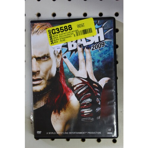 554: DVD Wwe The Bash 