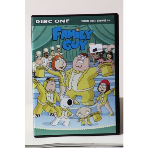 Family Guy  Disc 1 Volume 3 Episodes 1 - 4 DVD:5732