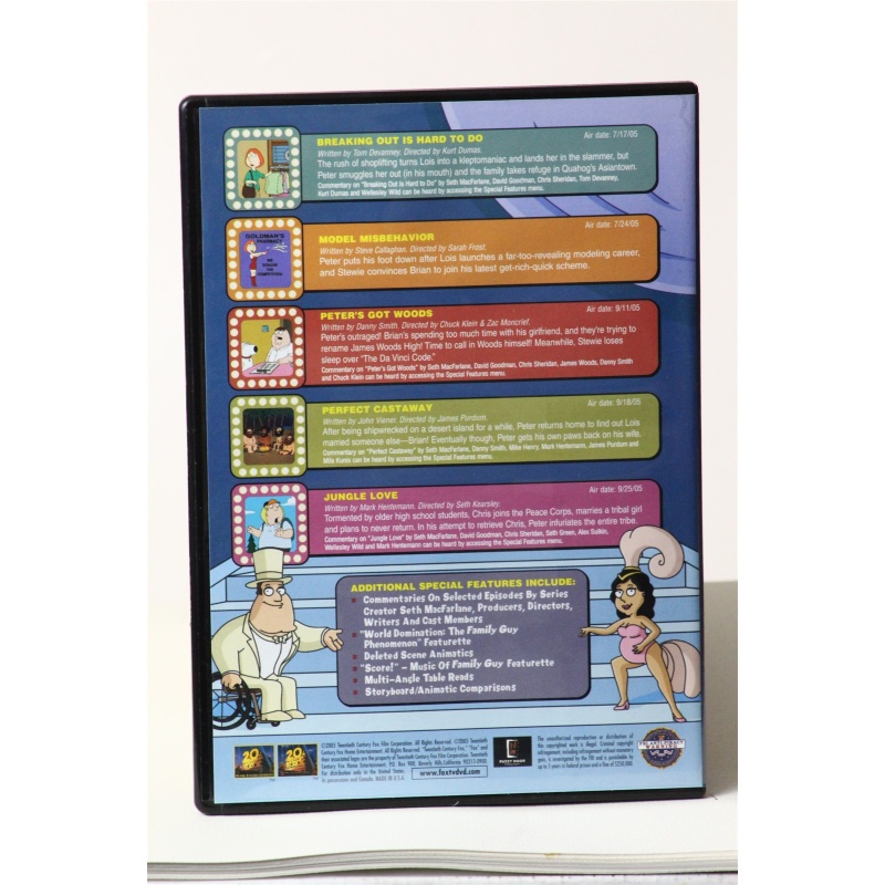 Family Guy  Disc 3 Volume 3 Episodes 9 - 13 DVD:5734